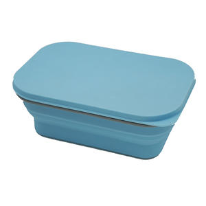 Wholesale Silicone Bowls | TT023 Foldable Lunch Box Eco-Friendly Lunchbox