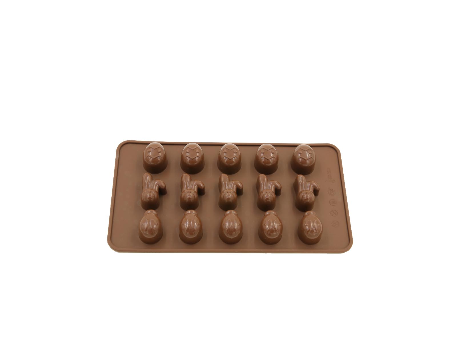 シリコーンモールド|IC018イースターチョコレート型/ケーキ型/製氷皿