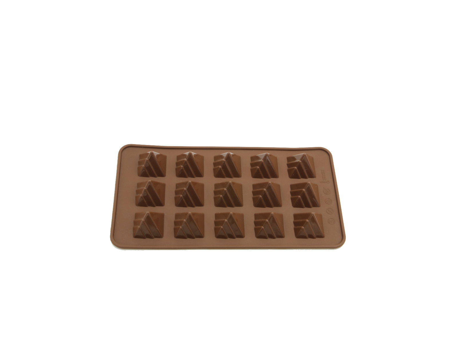 Silikonform | IC009 Pyramide Schokoladenform / Kuchenform / Eisschale