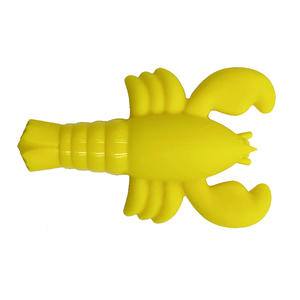 PT003 Silicone pet toy in Lobster shape,We provide pet toy products