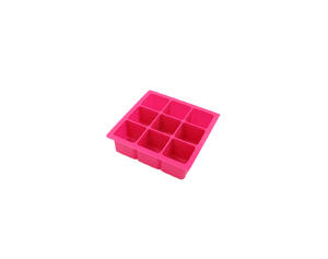 customized silicone ice cube tray | IC050 9Cavity Ice cube tray