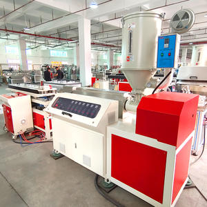 Industrial Single Wall Plastic PP PE PVC Corrugated Pipe Extrusion Line | SONGHU Extruder