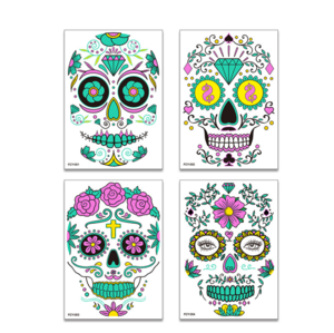 Low price tattoo sticker with Halloween design | Non-toxic tattoo | YH Craft