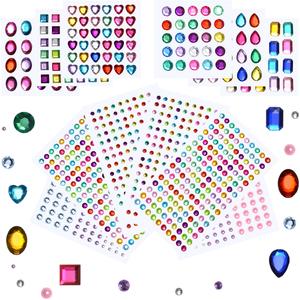 Gems for Crafts Bling Jewel | Crystal Stickers for DIY Craft  | YH Craft