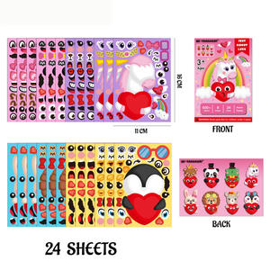 Make Face Stickers Sheet | Make Your Own Stickers| YH Craft