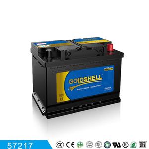 GOLDSHELL Car battery MF 57217 12V72AH