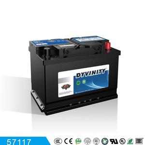 DYVINITY  MF Car Battery 57117 12V71AH