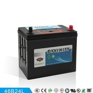 DYVINITY Car battery MF 46B24R/L 12V45AH