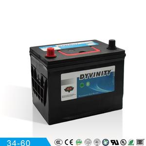 DYVINITY Car battery MF 34-60/34-6Y 12V60AH