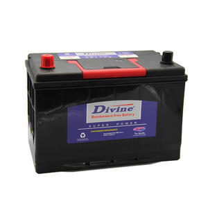 Divine car battery supplier and manufacturer in China MF 65D26R/L 12V60AH