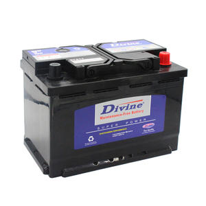 Divine car battery supplier and manufacturer in China MF 57217 12V72AH