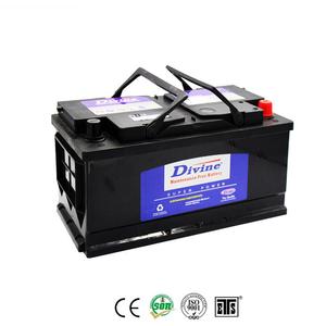 Divine car battery supplier and manufacturer in China MF 58815 12V88AH