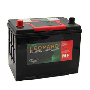 Leopard car battery supplier and manufacturer in China MF 65D26R/L 12V60AH