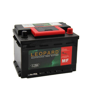 Leopard car battery supplier and manufacturer in China MF 55530 12V60AH
