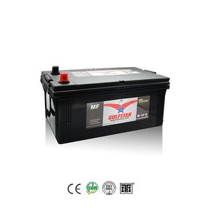 Gulfstar truck battery supplier and manufacturer in China MF N200 12V200AH