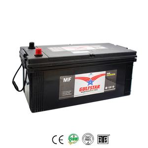 Gulfstar truck battery supplier and manufacturer in China MF N150 12V150AH