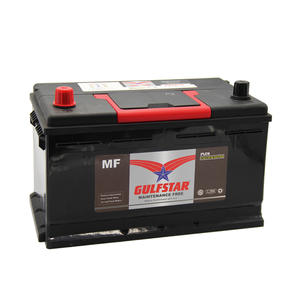 Gulfstar car battery supplier and manufacturer in China MF 95D31R/L 12V80AH/90AH