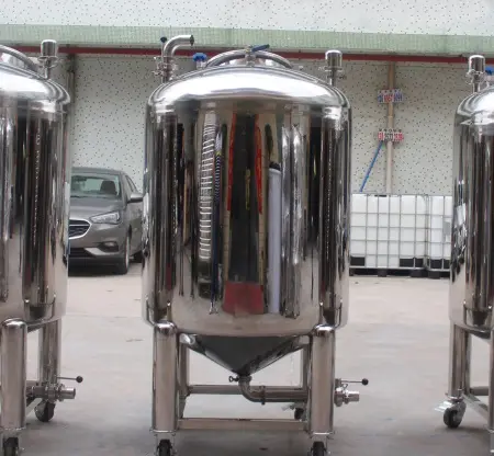 Personnalisé 304 Réservoir d’eau en acier inoxydable Réservoir de mélange en acier inoxydable Prix