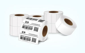 Free Shipping BPA FREE Barcode Sticker Manufacturer Direct Thermal Label Paper Roll 