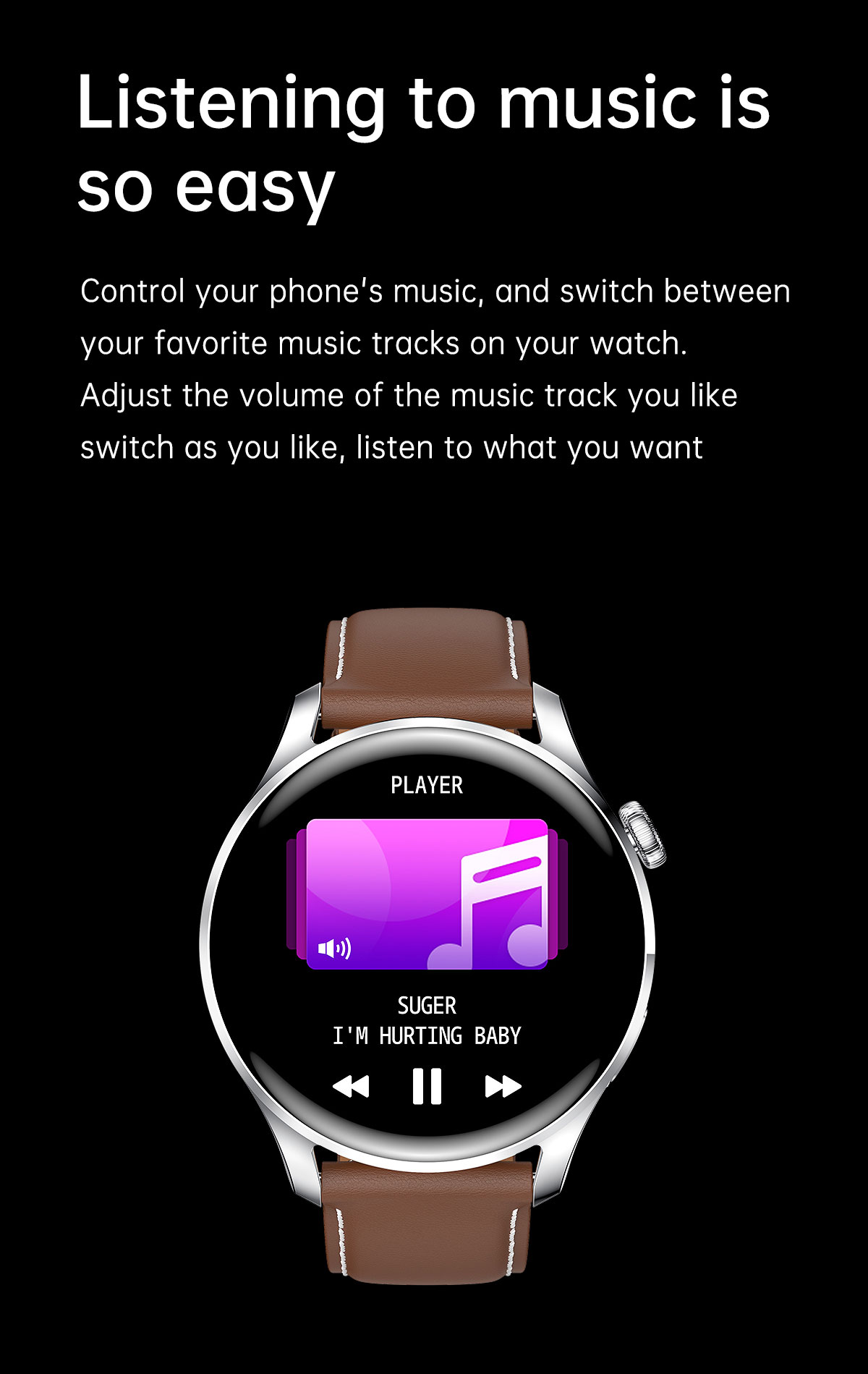 M103 Smartwatch 1.35-inch screen Offline payment mini-game message alert wristband Watch