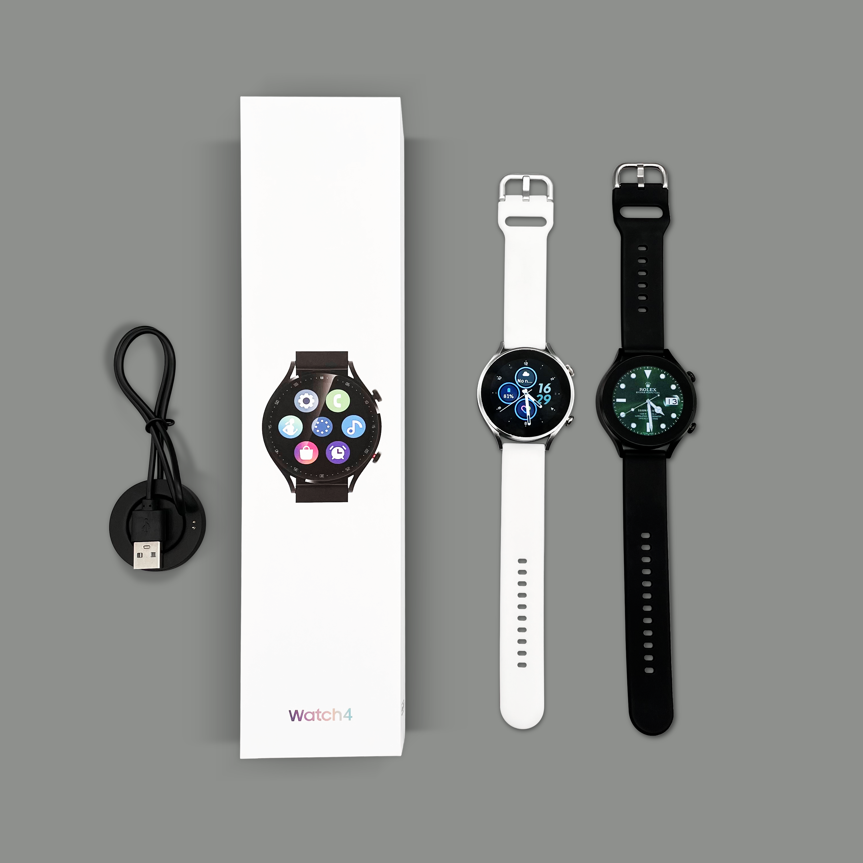 Orologio per la salute da uomo e da donna S4 schermo rotondo sport  multifunzione w