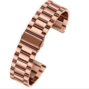 Suitable for Samsung watch metal steel band 9 mesh stainless steel three