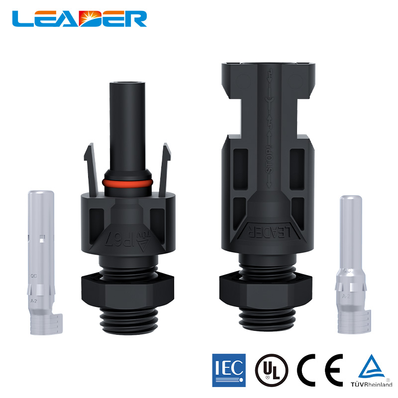 1000V DC Male And Female Solar Panel Connector Plugs Supplier