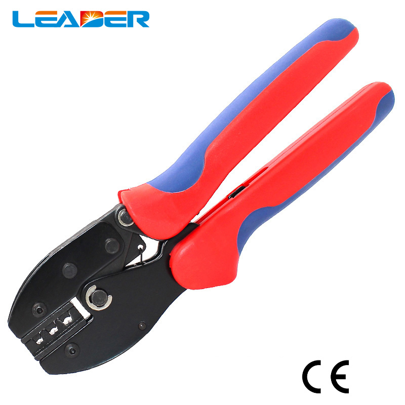 PV hand pliers tools for MC4 crimping solar connectors with 2.5/4/6.0mm2 PV cable
