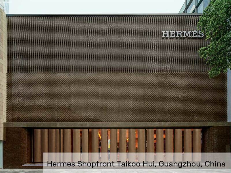 Hermes Shopfront Taikoo Hui, Cantón, China