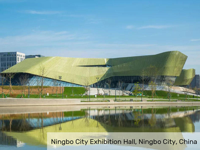 Ningbo City Exhibition Hall, Ningbo City, Chine