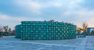 Xuhui Riverside Biennial Ceramics Pavilion, Shanghai, China