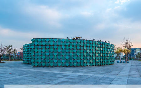 Xuhui Riverside Biennial Ceramics Pavilion, Shanghai, China