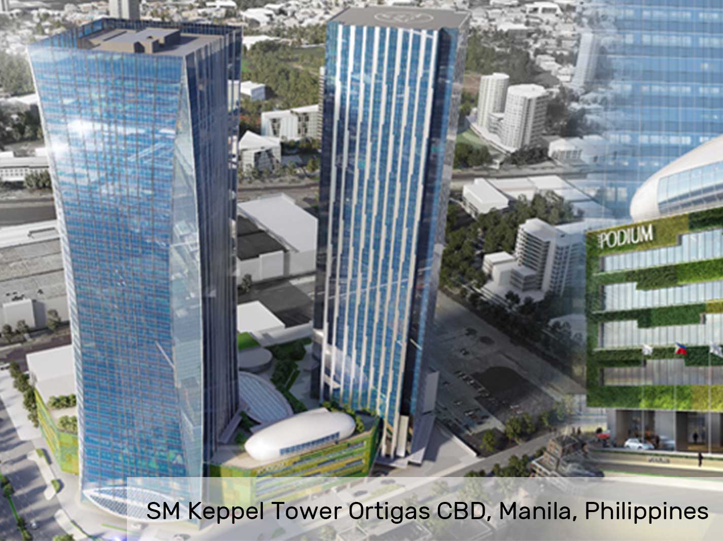 SM Keppel Tower Ortigas CBD, Manila, Philippines