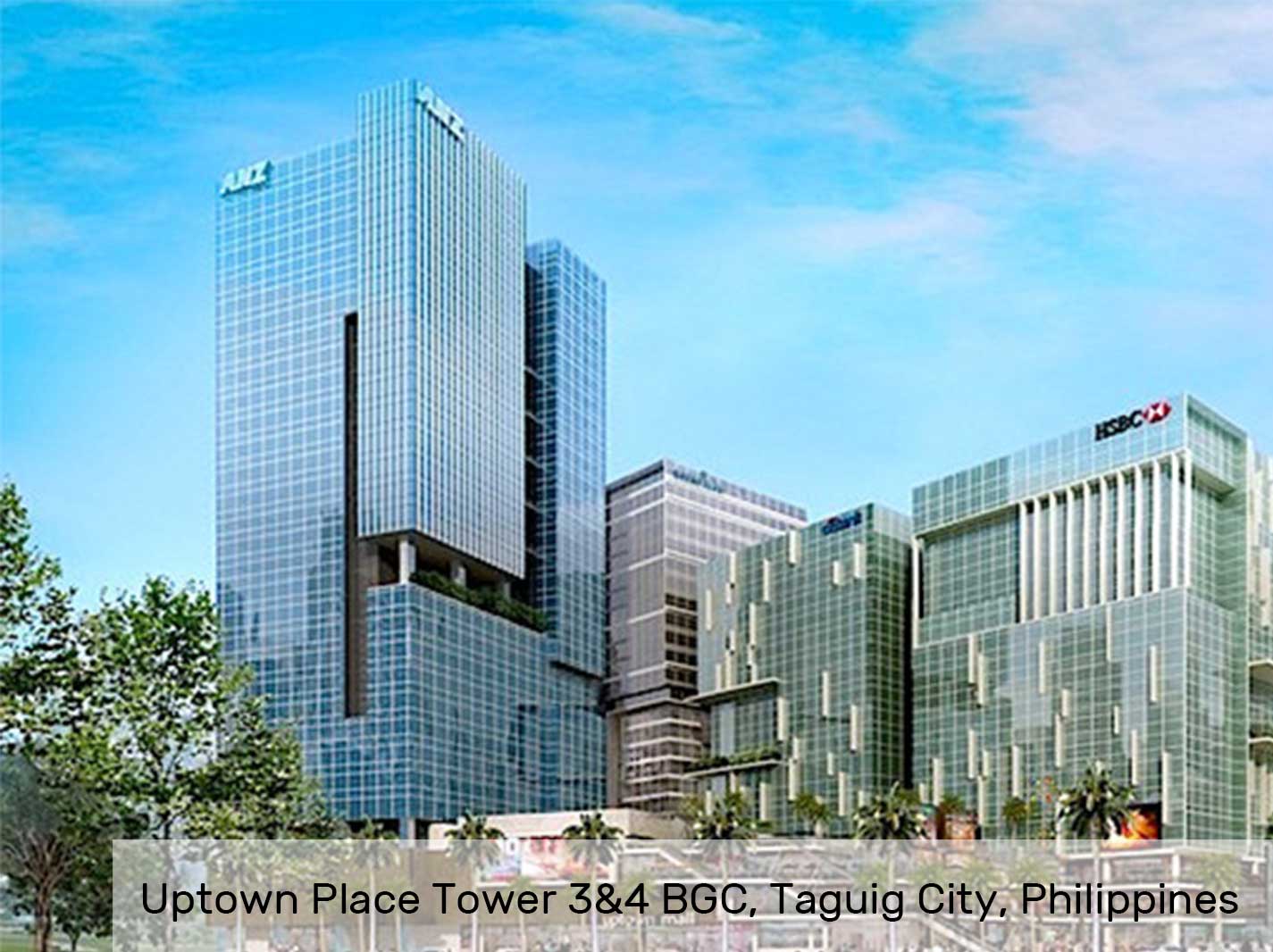 Uptown Place Tower 3&4 BGC， Taguig City， 菲律賓