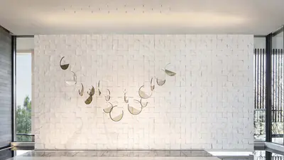 Mur d’art céramique 3D