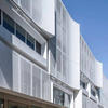 Perforation Wall Series 5 - Random interlacing of perforated aluminum panels and casing windows