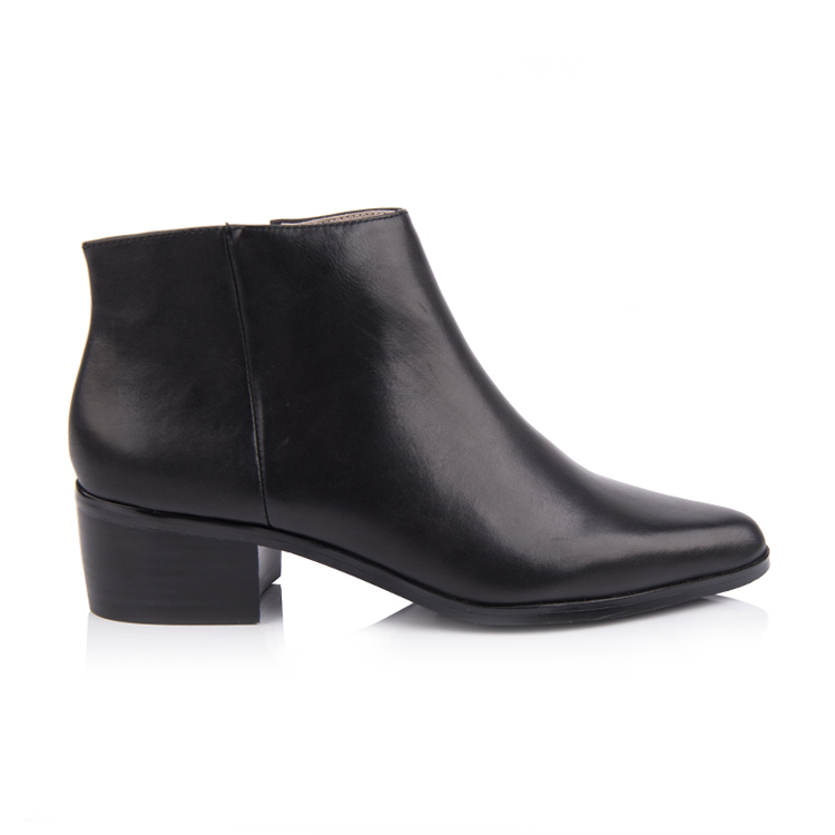 genuine leather ankle boots for women shoe manufacturers