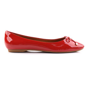 Red Patent Leather Women Flat Shoes Manufacturers & Supplier