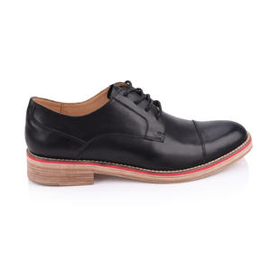 Black Brogues Leather Mens Shoes Suppliers 
