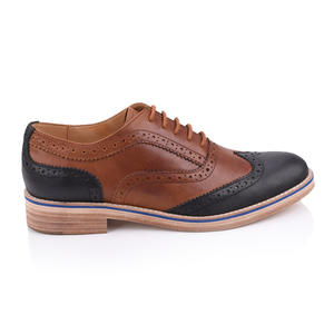 Leather Brown Brogue Mens Shoes Manufacturers