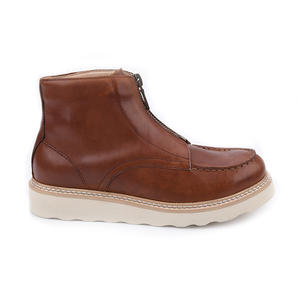 Men's Leather Chukka Moc Boots Shoes Company