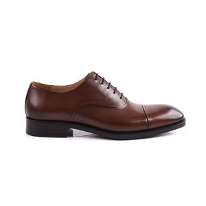 Goodyear Leather Oxfold Lace Up Men Shoe Manufacturers