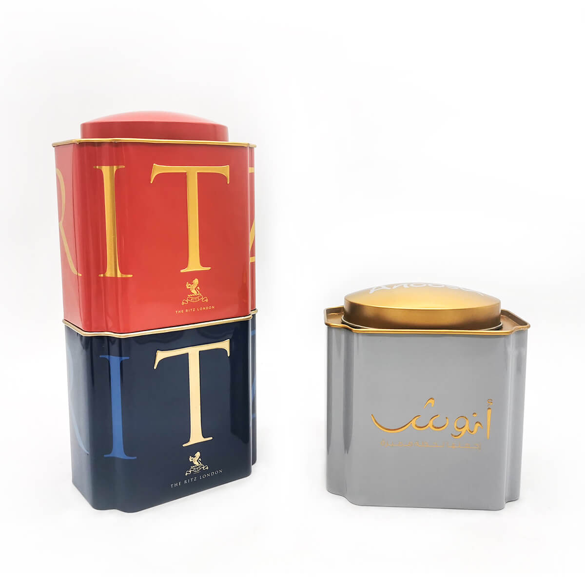 Neue Metall-Geschenk-Tee-Blechdose | Geschenk-Blechdose mit Tee