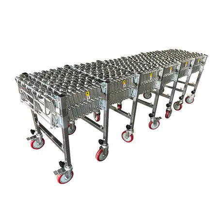 Heavy Duty Flexible Skate Wheel Conveyor