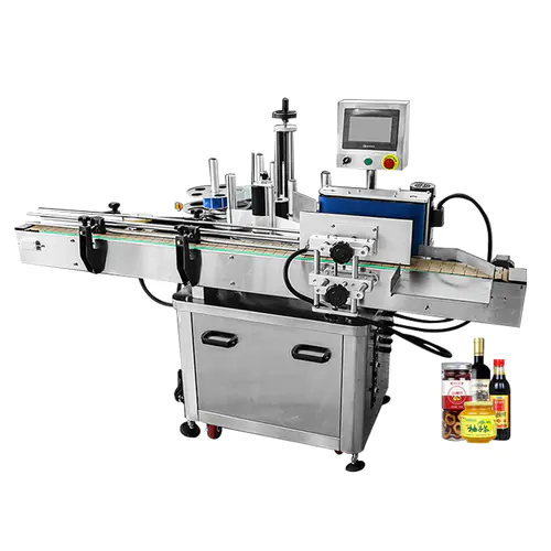 Factory price automatic round bottle labeling machine
