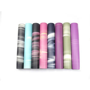 2022 New Premium Natural PU Rubber Yoga Mat Wholesale Gradient Color Eco Friendly Anti Slip Exercise & Fitness Mat For All Types Of Yoga, Pilates & Floor Workouts