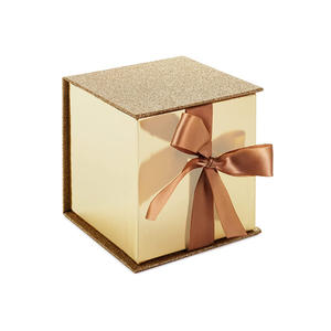 Wholesale Gold Gift Box For Candle Jar