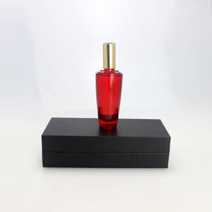 Wholesale Multiple Sizes Black Delicate Glass Perfume Box For Perfume Packaging