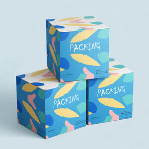 Cube Shape Paper Boxes For Gifts Packaging,Custom Size
