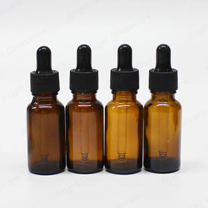 5ml 10ml 15ml 20ml 30ml Glass Amber Essential Oil Bottle With Dropper Lid